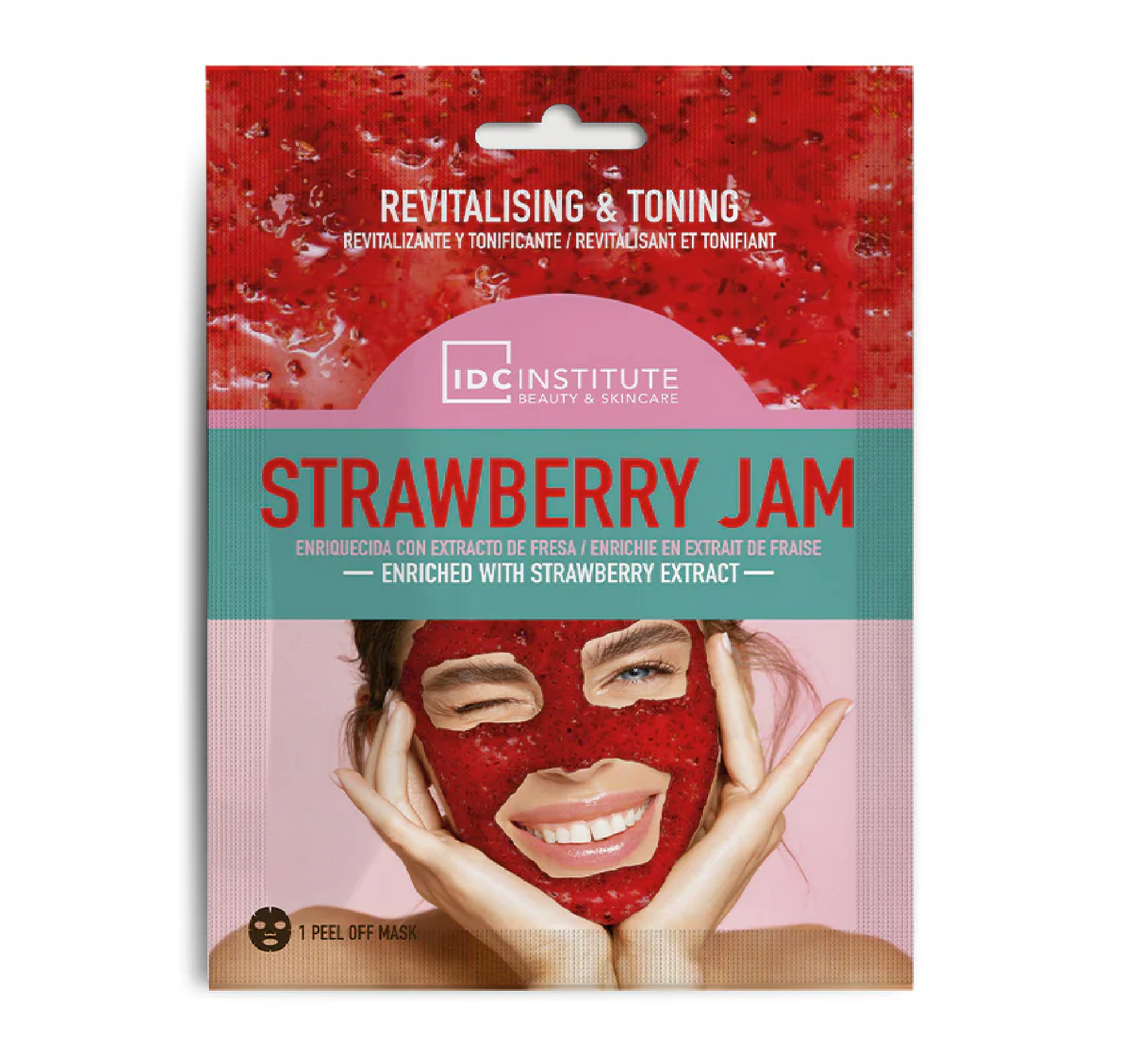 Maschera Viso Rivitalizzante alla Fragola