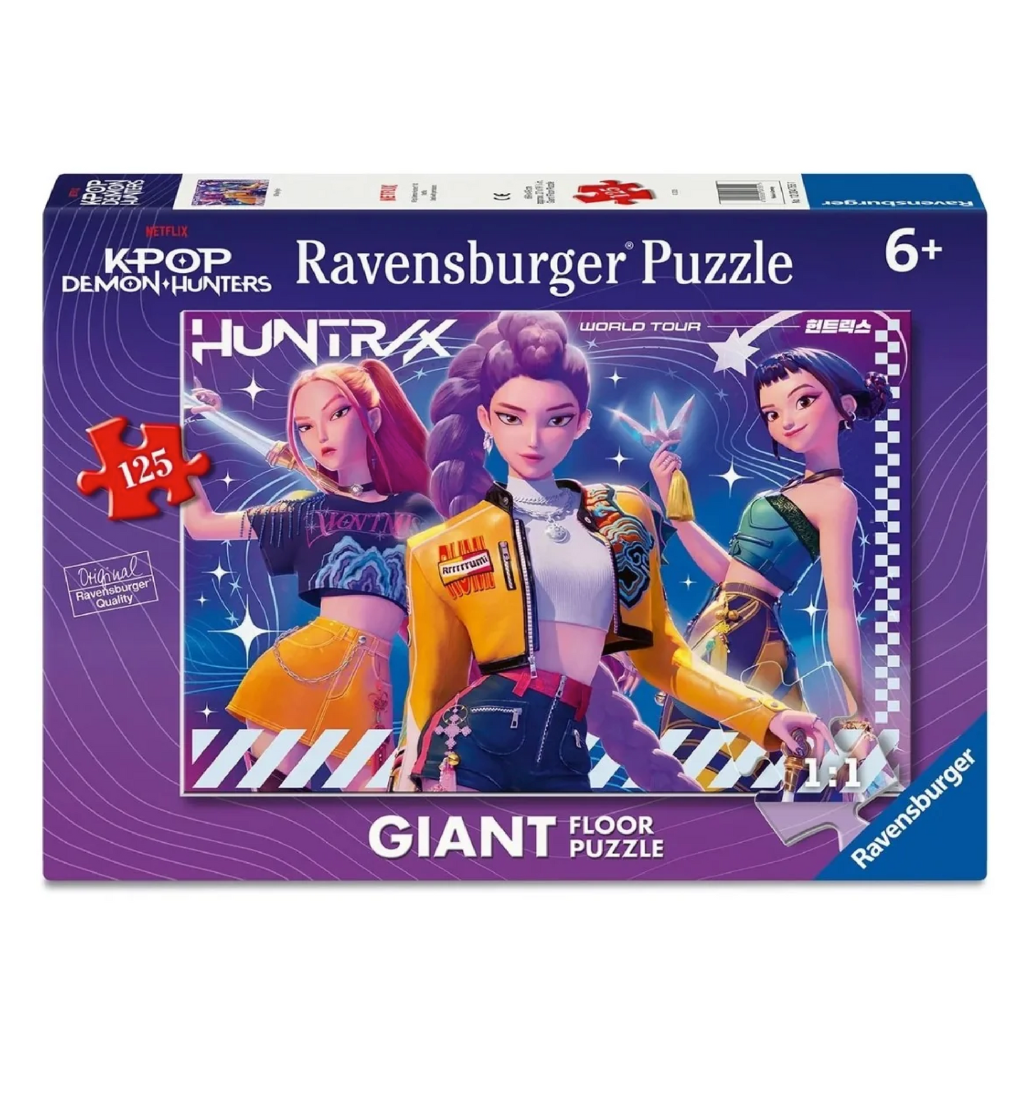 K-Pop Demon Hunters Puzzle Gigante 125 Pezzi - Puzzle per Bambini