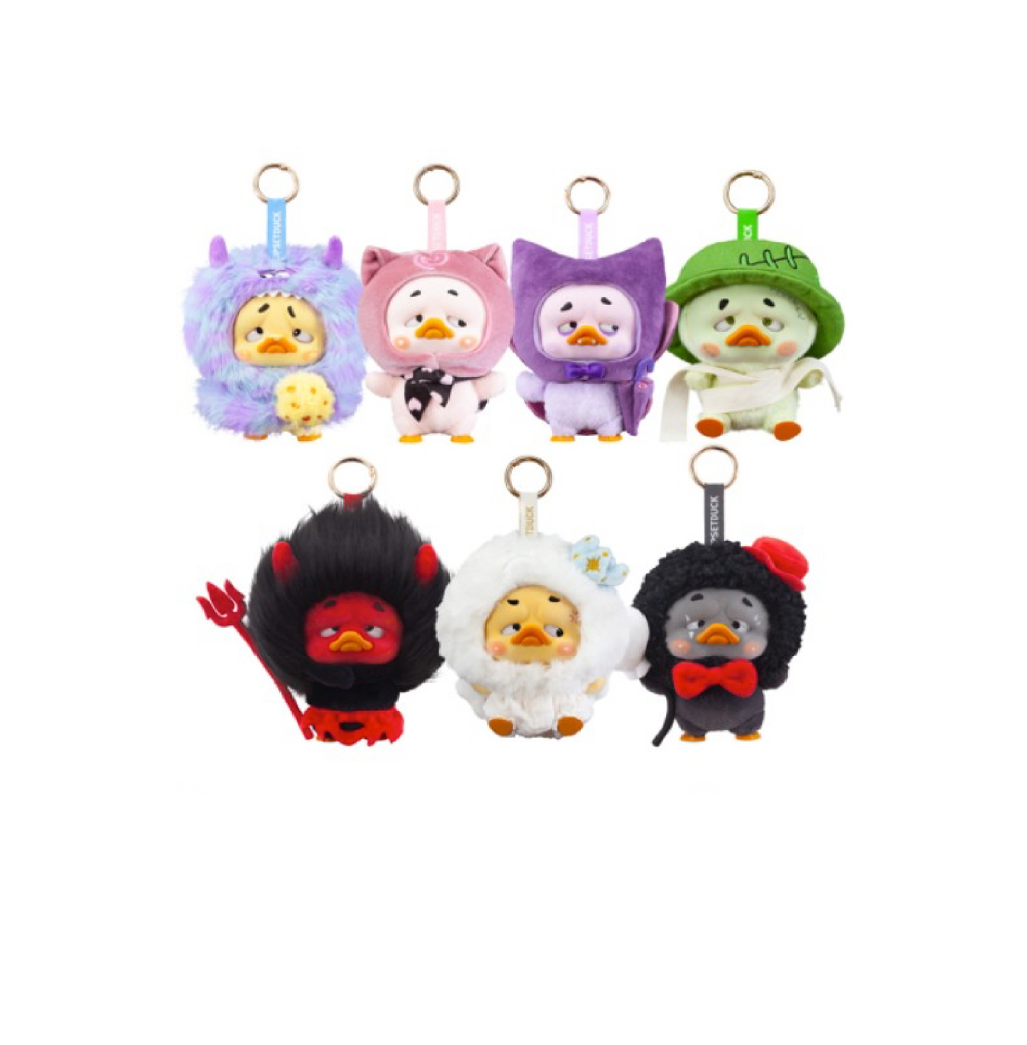 Upset Duck Blind Box – Peluche Collezionabili Colorful Player, Crazy Circus e Be Rainbow
