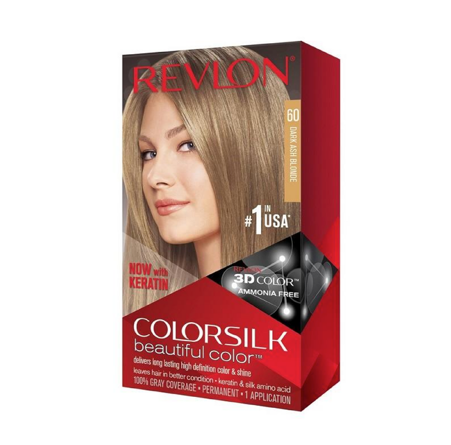 ColorSilk Beautiful Color Cheratina 60 Biondo Cenere Scuro