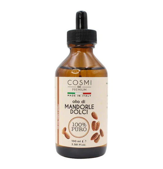 Olio di Mandorle Dolci– Idratante Naturale per Viso, Corpo e Capelli