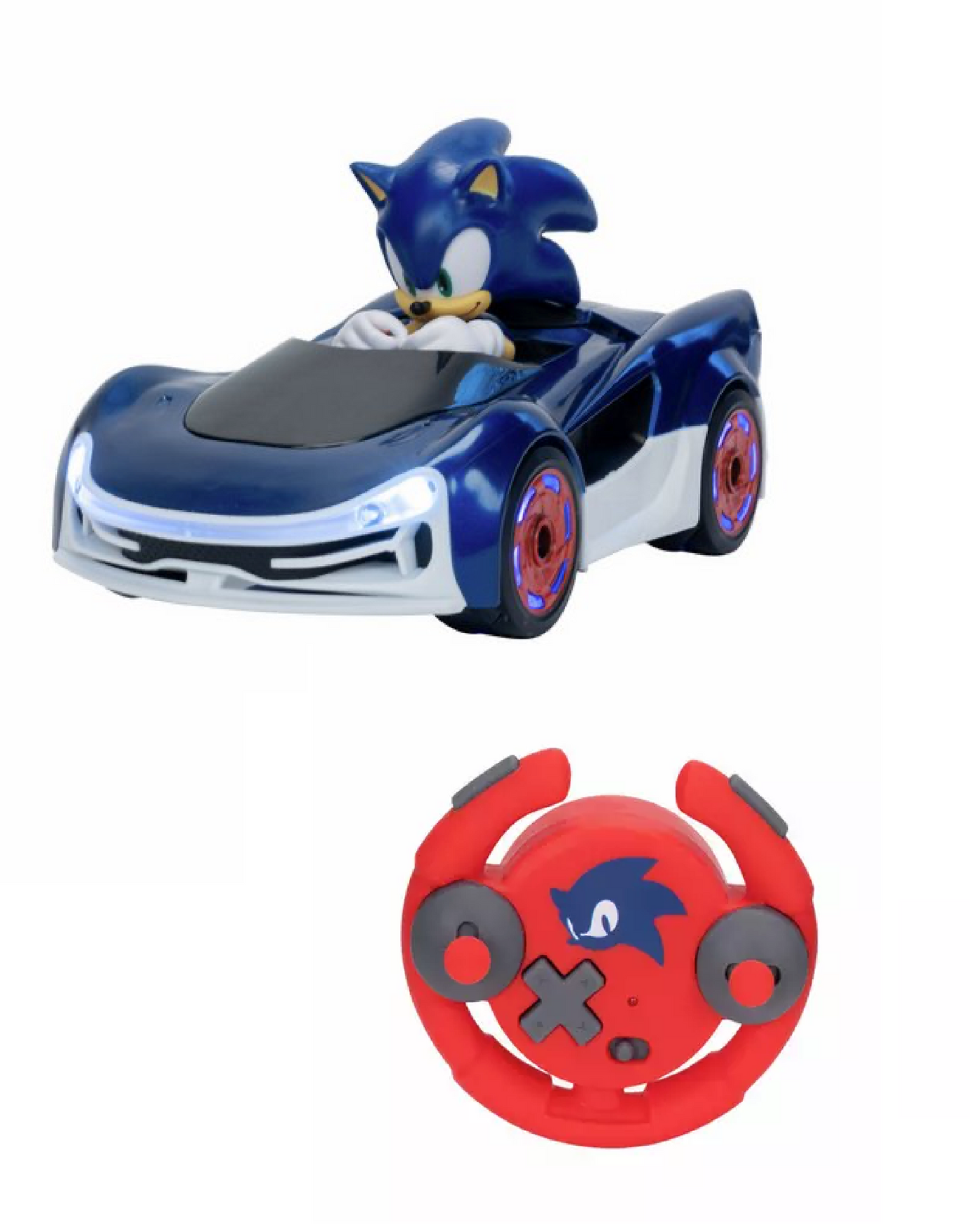 Sonic Auto Radiocomandata Light Up Drifting con Luci e Suoni