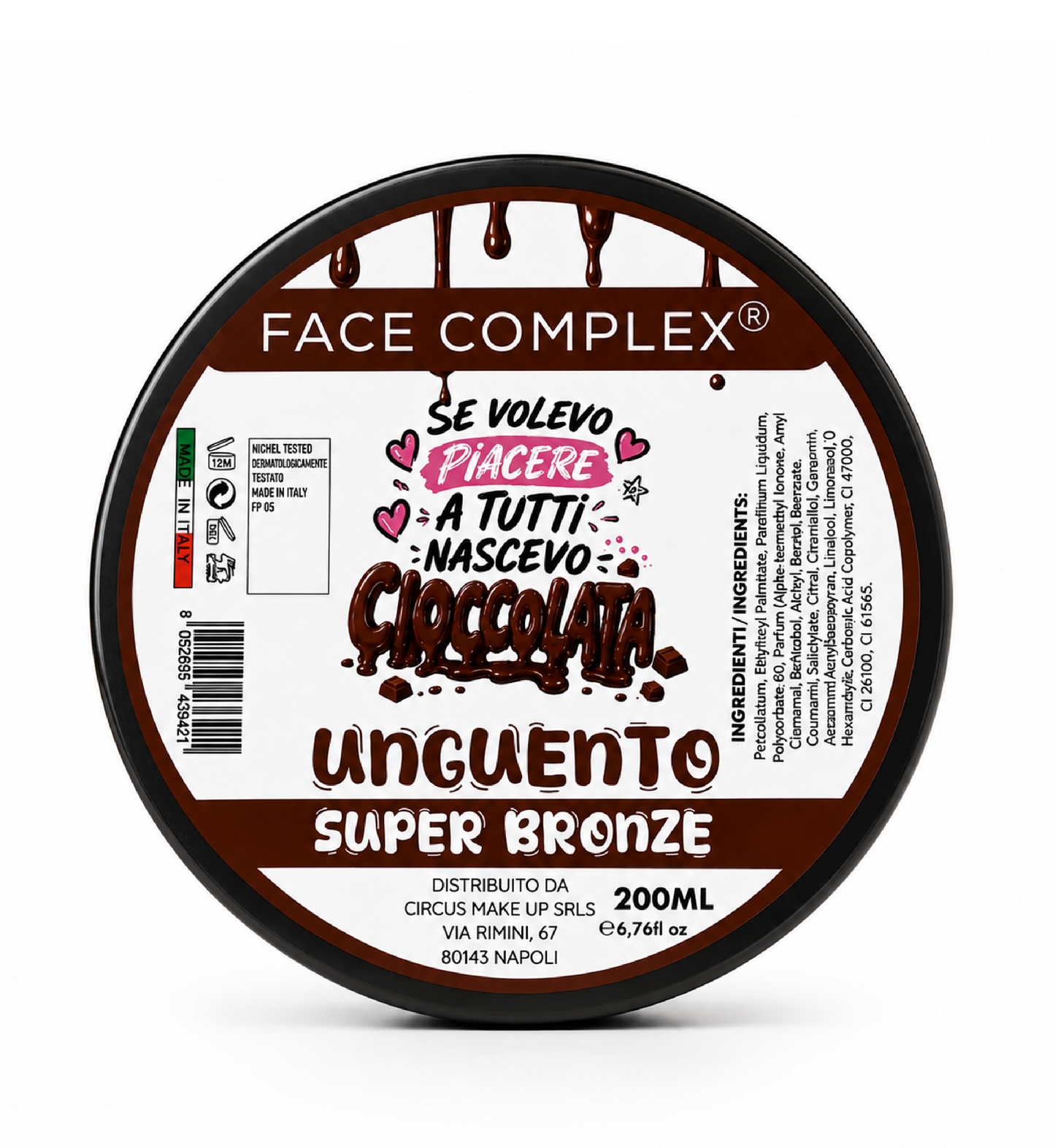 Face Complex Unguento Super Bronze Cioccolato - Unguento Abbronzante