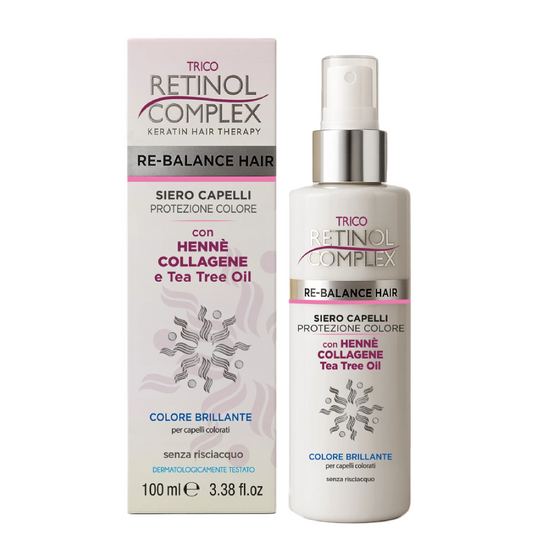 Siero Capelli Henné, Cheratina e Collagene – Forza e Luminosità