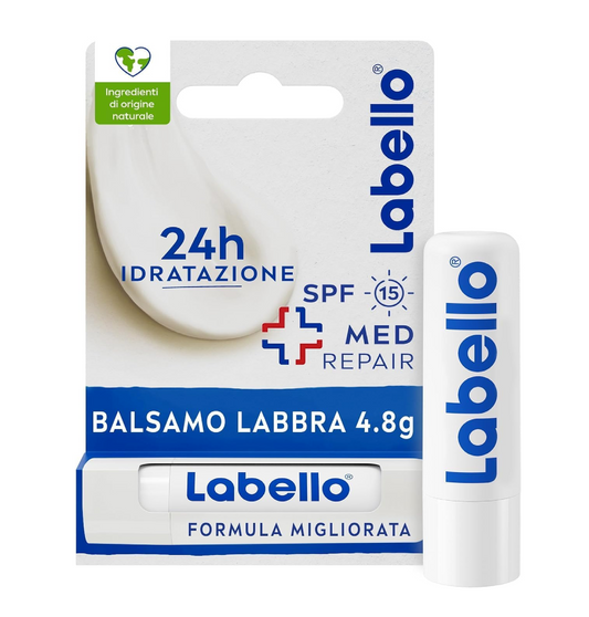 Labello Stick 24H Idratazione Med Repair – Balsamo Labbra Rigenerante e Protettivo