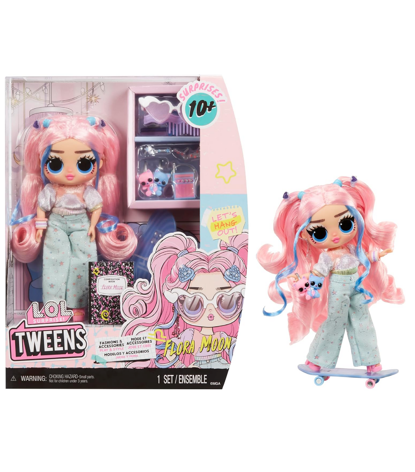 L.O.L. Surprise Tweens Flora Moon | Bambola Fashion con 10+ Sorprese