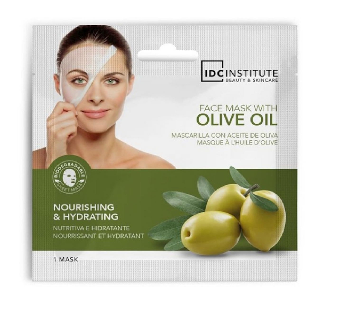 Maschera Viso all'Olio di Olive - Nutriente e Rigenerante