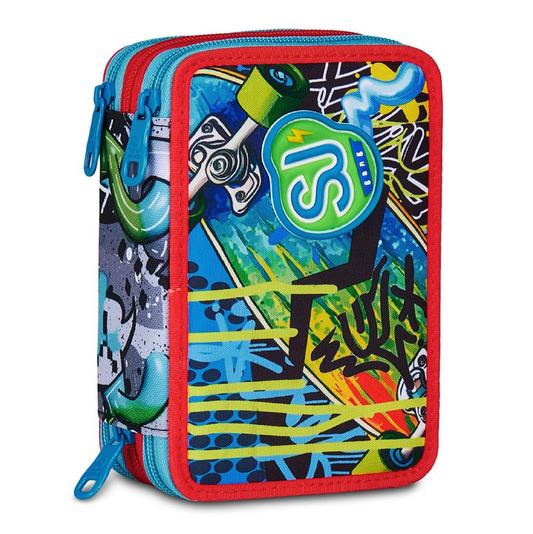 Astucci 3 Zip Sj Sharky Skate