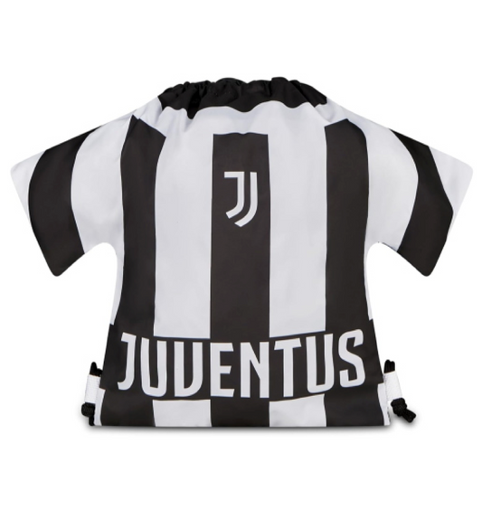 Sacca T-Shirt Easy Bag Juventus - Zaino a Sacca Sagomato Bianconero