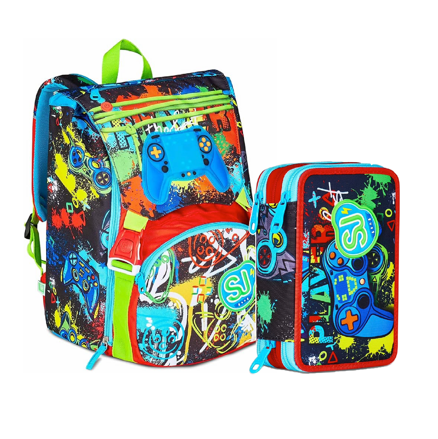 Zaino Sj Game Led Boy Sdoppiabile