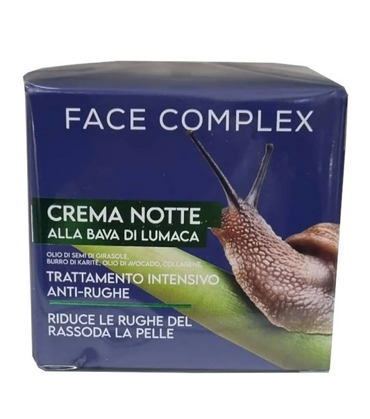 Crema Viso Notte Bava di Lumaca - Rigenerante Intensiva