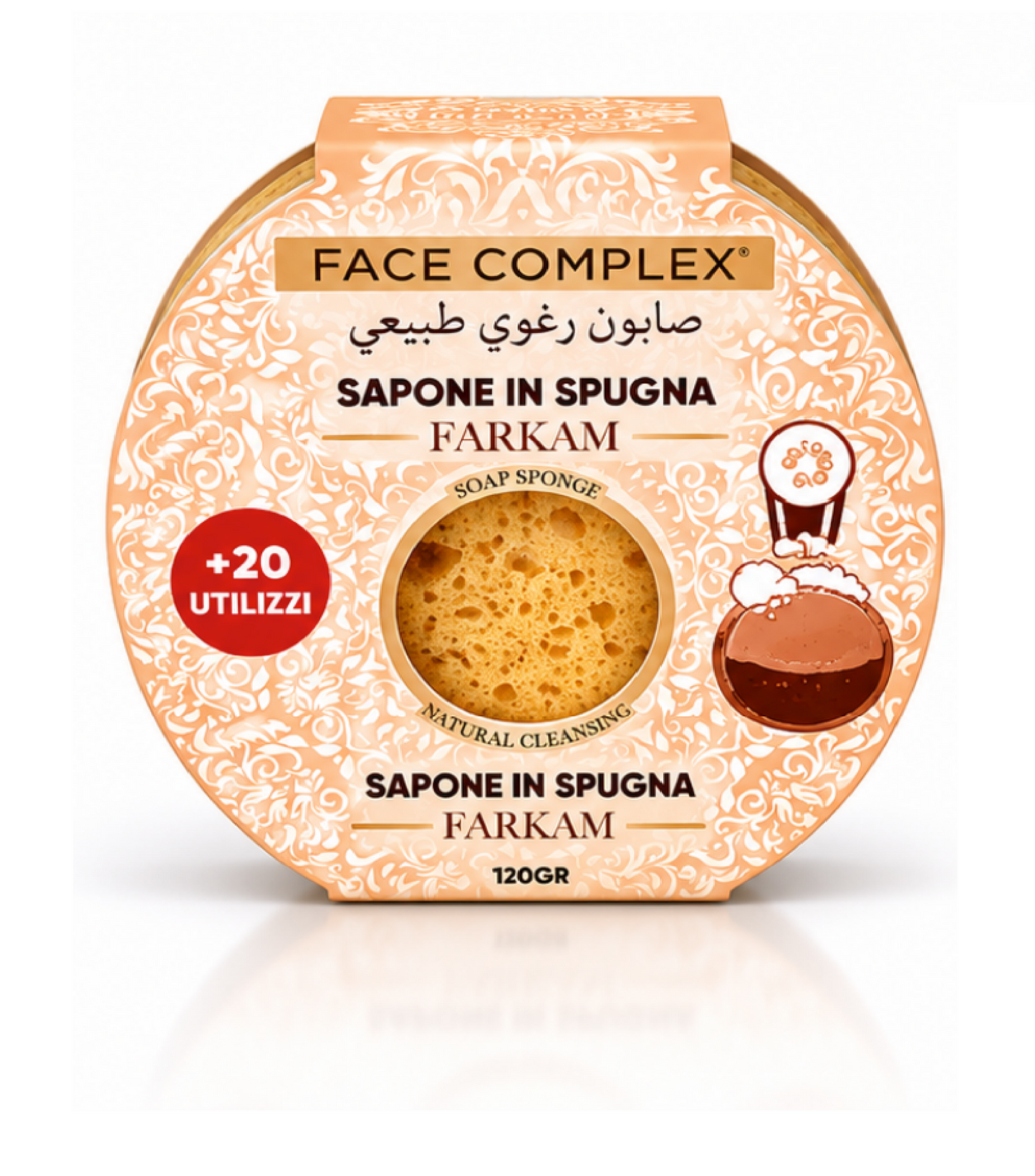 Sapone in Spugna Farkam - Detergente e Profumato