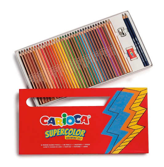 40 Pastelli Supercolor – Matite Colorate per Scuola e Disegno