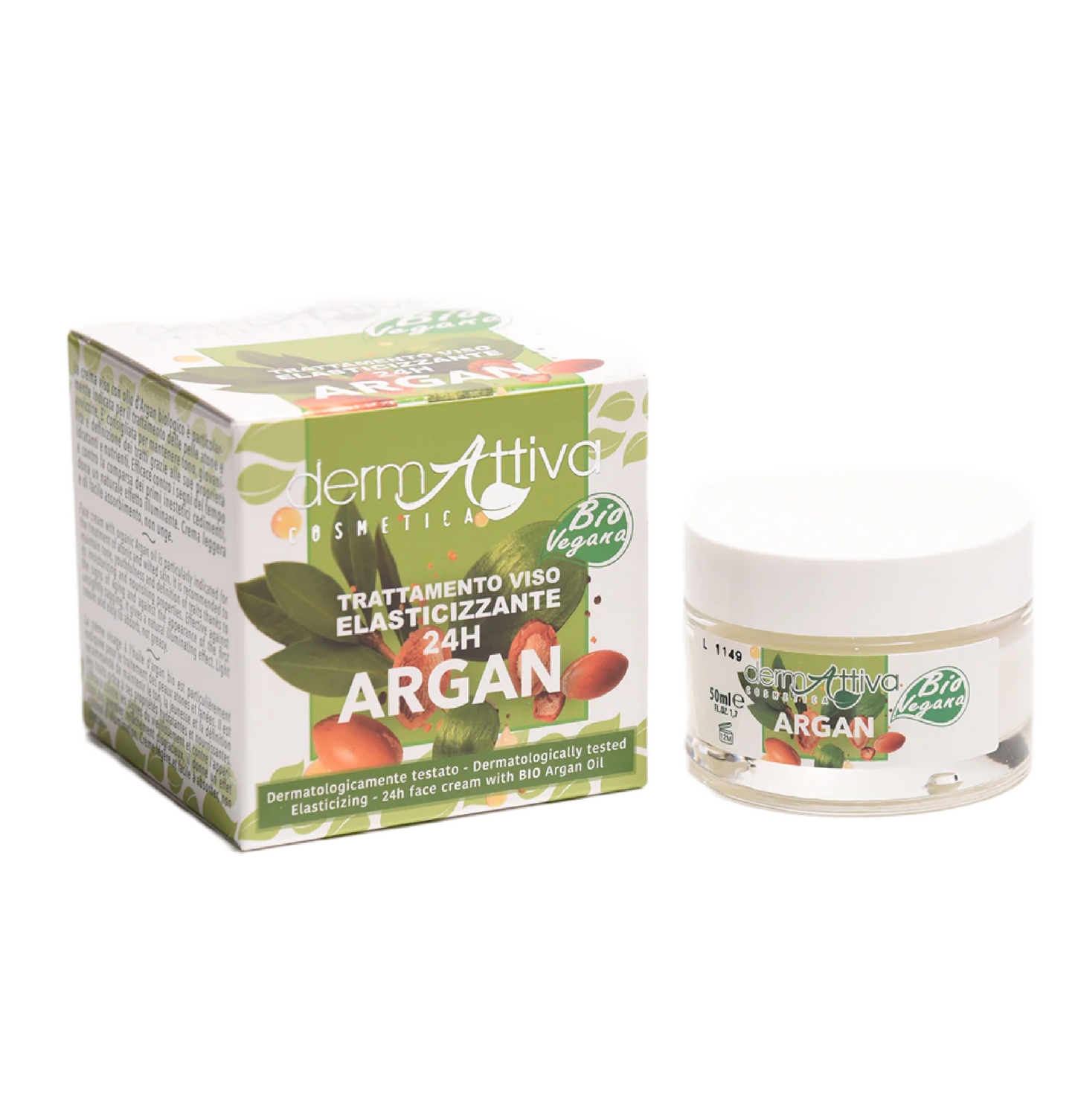 Crema Viso Bio Argan 50ml – Crema Elasticizzante e Idratante