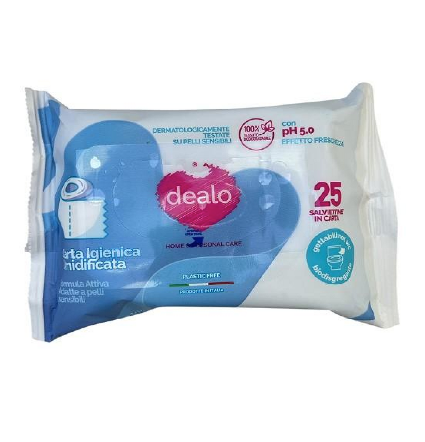 Carta Igienica Umidificata 25 Pezzi – Delicata e Pratica