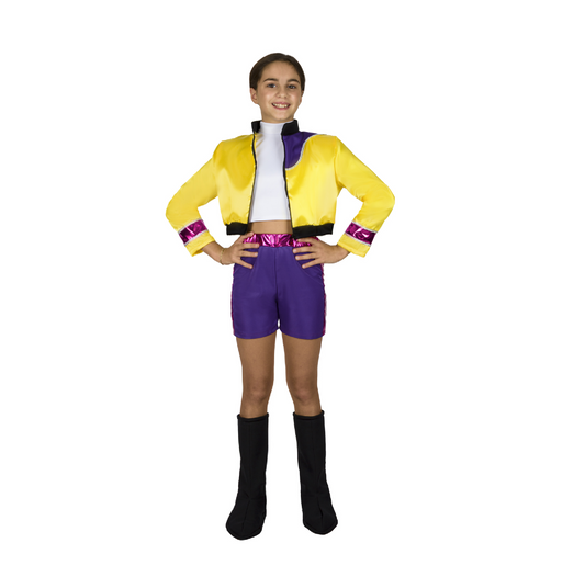 Costume Cantante K-Pop Star Tg 4/5 a 12/13 anni