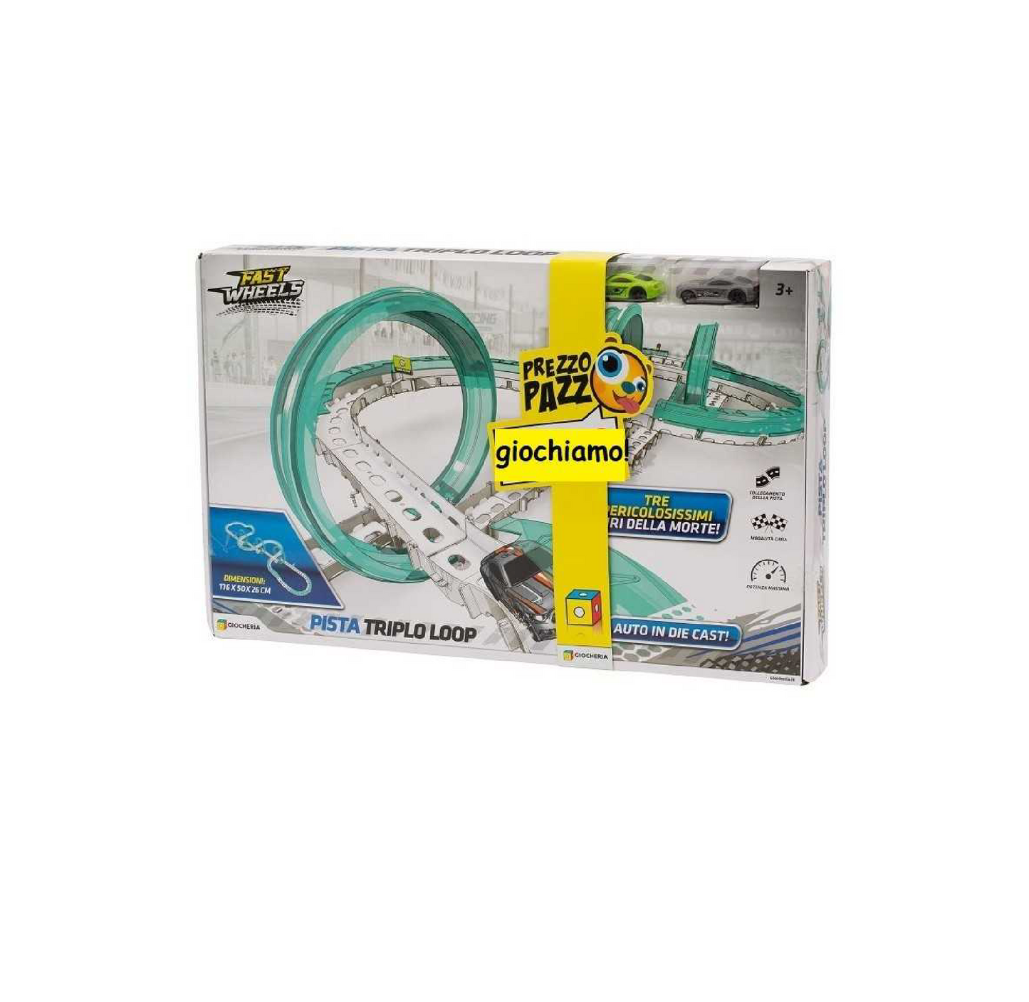 Fast Wheels Pista Triplo Loop