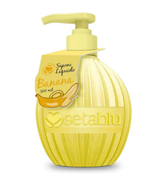 Sapone Liquido alla Banana - Detergente Mani e Viso Goloso