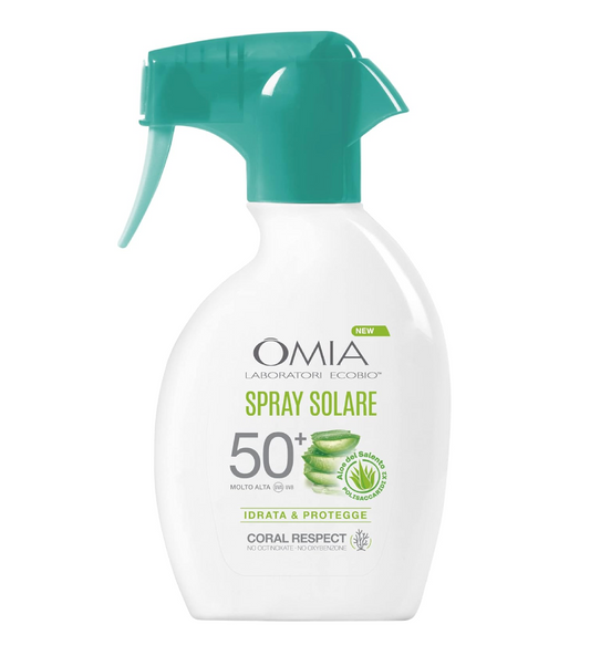 Spray Solare SPF 50+ Aloe Vera del Salento - Protezione Molto Alta Eco-Bio