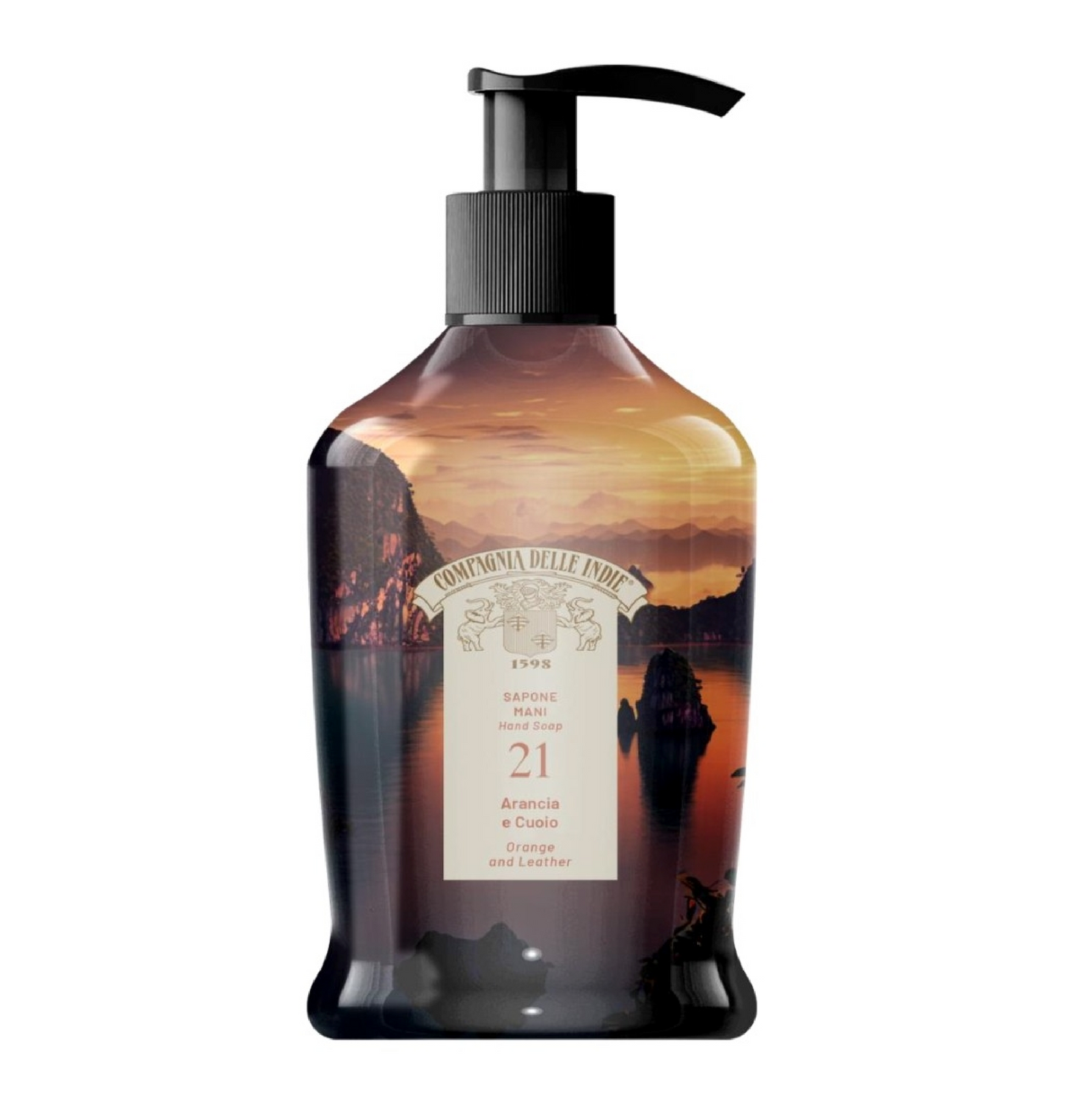 Sapone Mani Arancia e Cuoio – Detersione Delicata e Profumata