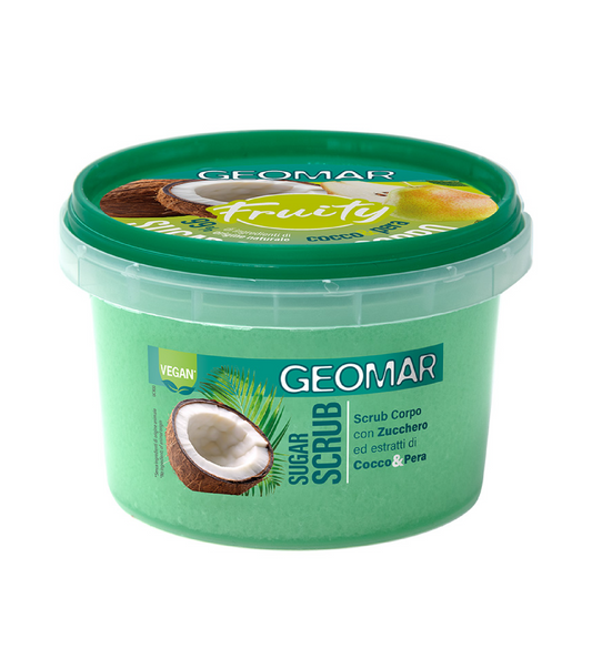 Fruity Sugar Scrub Corpo Cocco e Pera - Esfoliante Dolce