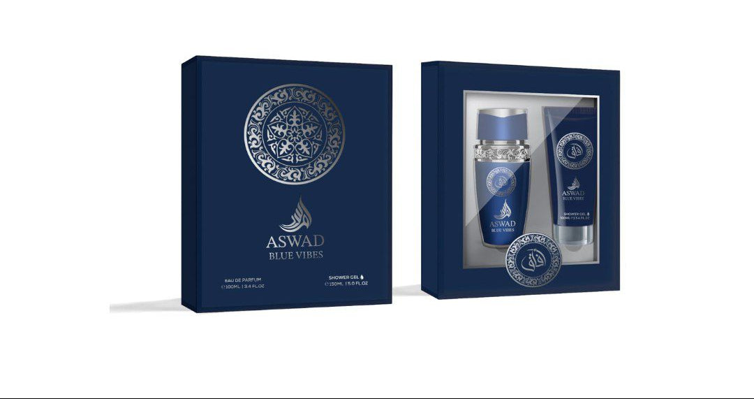 Cofanetto Aswad Blue Vibes EDP + Shower Gel