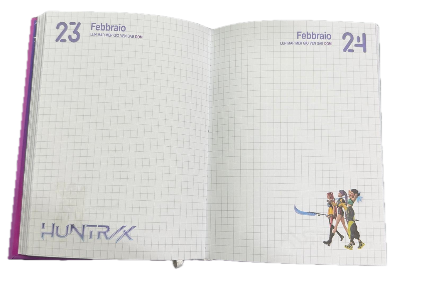 Diario Scuola K-Pop Demon Hunters Non Datato 13x18cm - Agenda 2026/2027