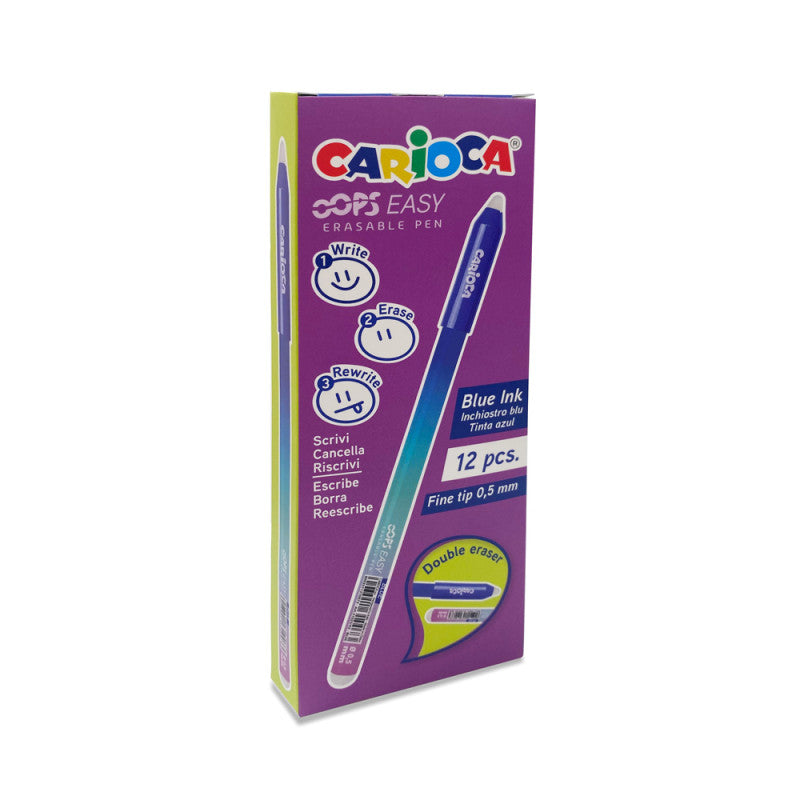 Penna Oops Easy Blu – Scrittura Fluida e Scorrevole per Scuola e Ufficio
