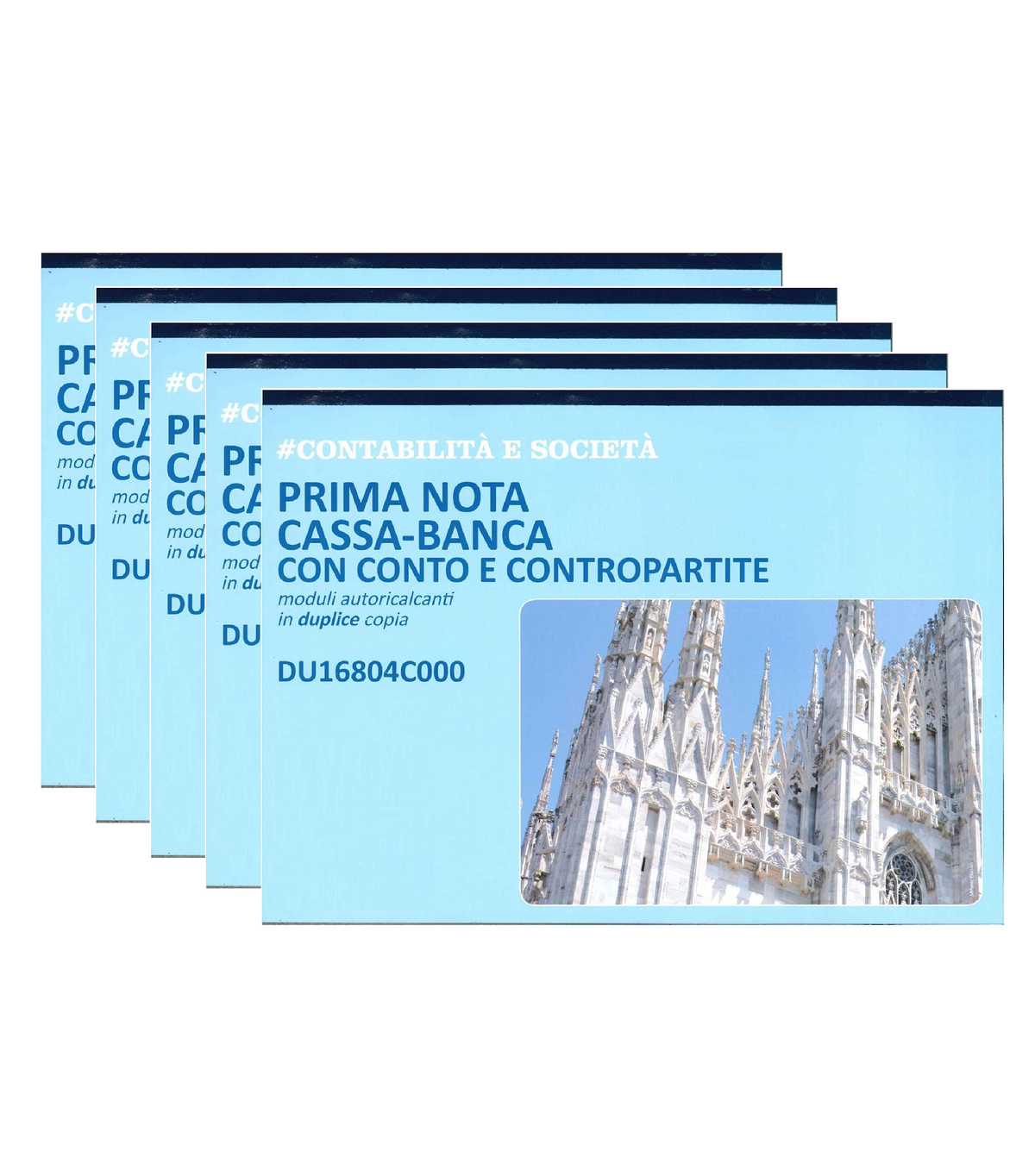 Registro Prima Nota Cassa e Banca A4 2 Copie | Penna Touch Dodici12