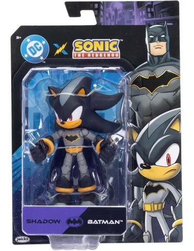Sonic Shadow Batman Action Figure 13 cm | Crossover da Collezione