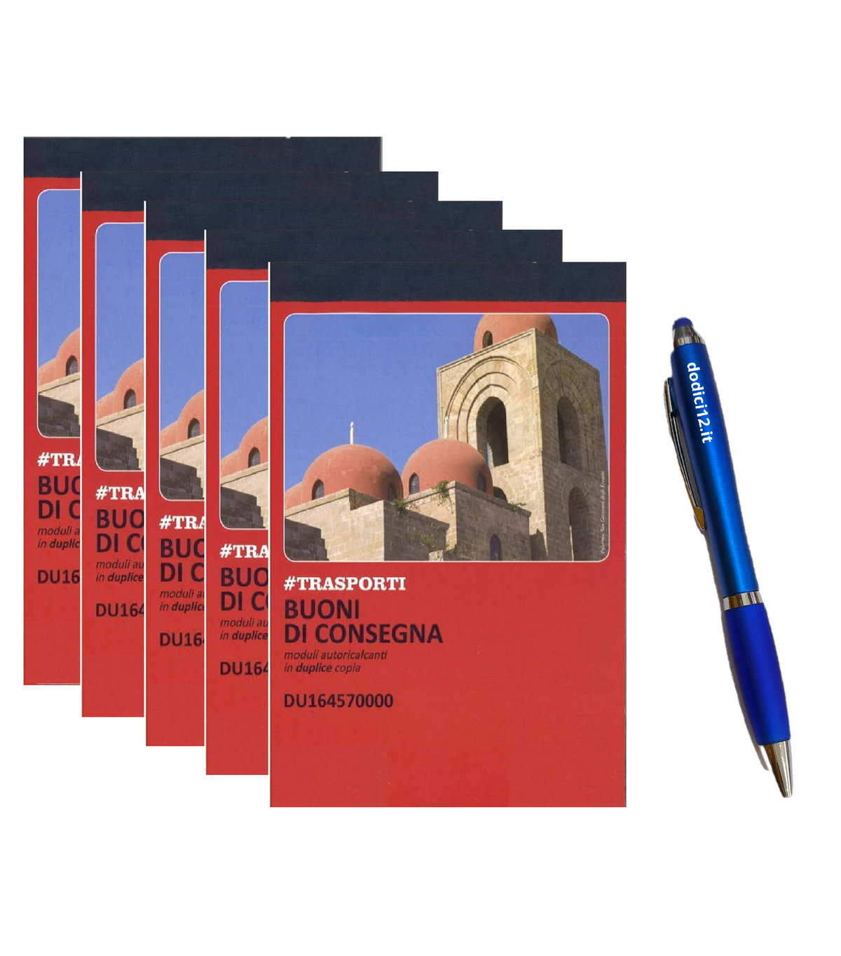 Documento di Trasporto DDT A4 2 Copie 50x2 - Penna Touch Dodici12