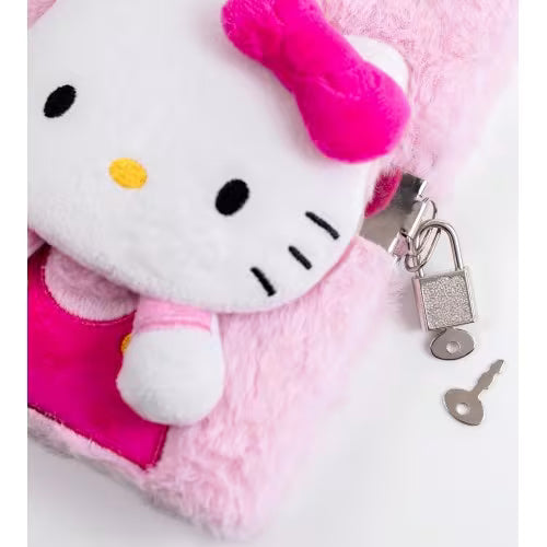 Diario Segreto Hello Kitty Peluche con Lucchetto