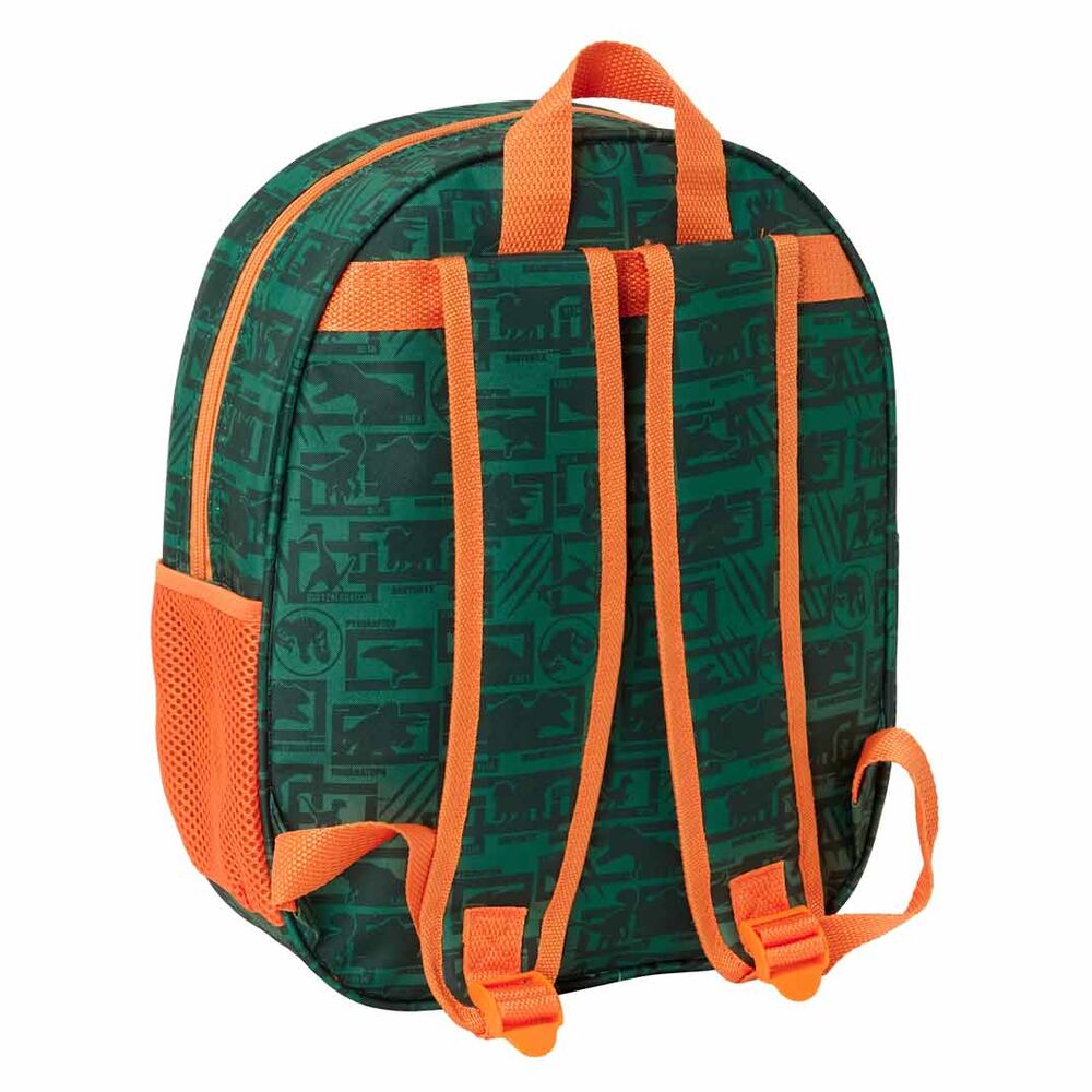 Zaino 3D Jurassic World 33cm | Zainetto Asilo e Tempo Libero con Porta-Borraccia