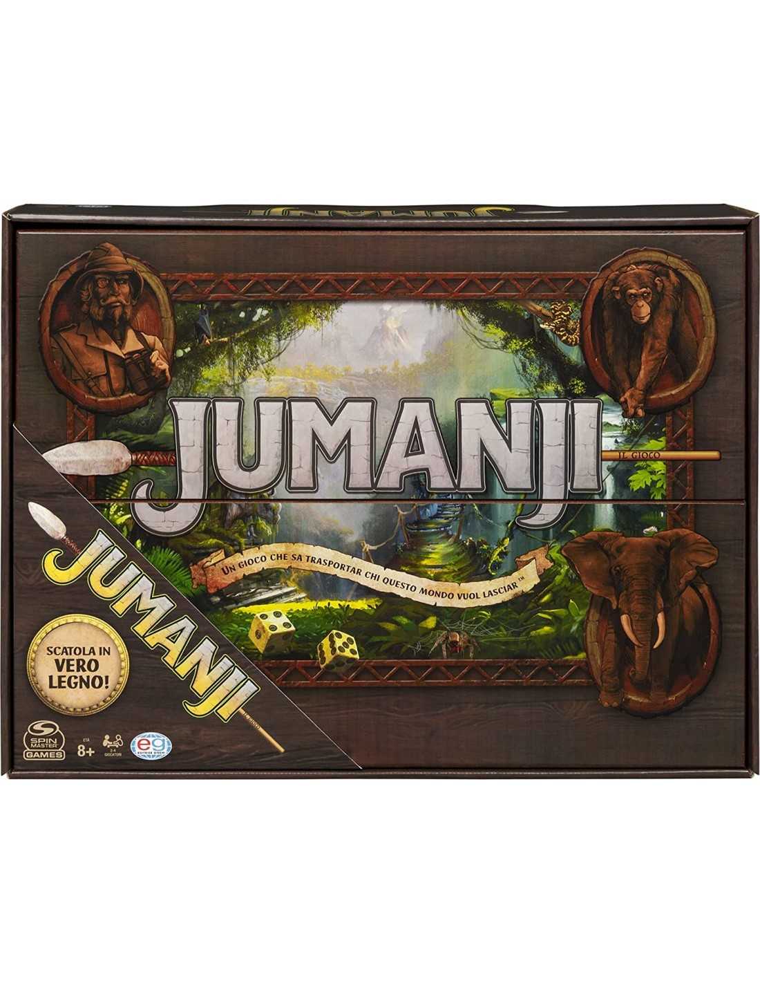 Jumanji in Legno Total Refresh - Gioco da Tavolo Ufficiale Reale