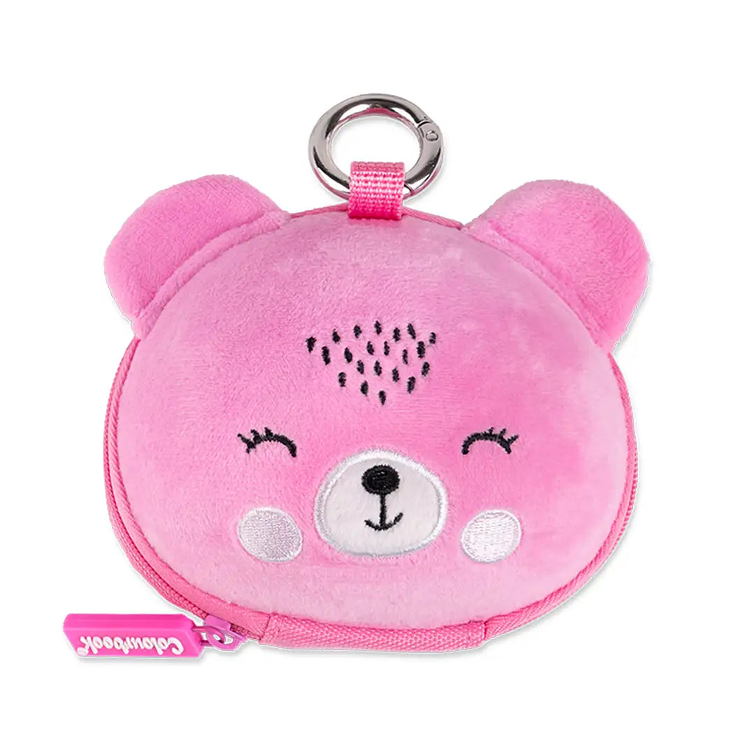 Pocket Pets Portamonete Peluche con Moschettone – 3 Varianti Gatto, Chimera, Orso