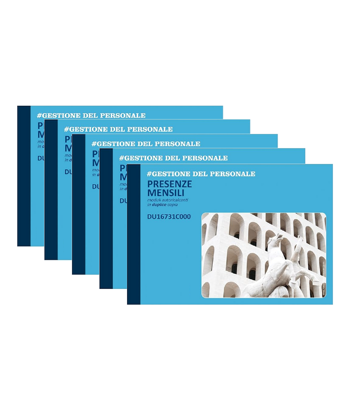 Registro Presenze Mensile A5 2 Copie | Penna Touch Dodici12