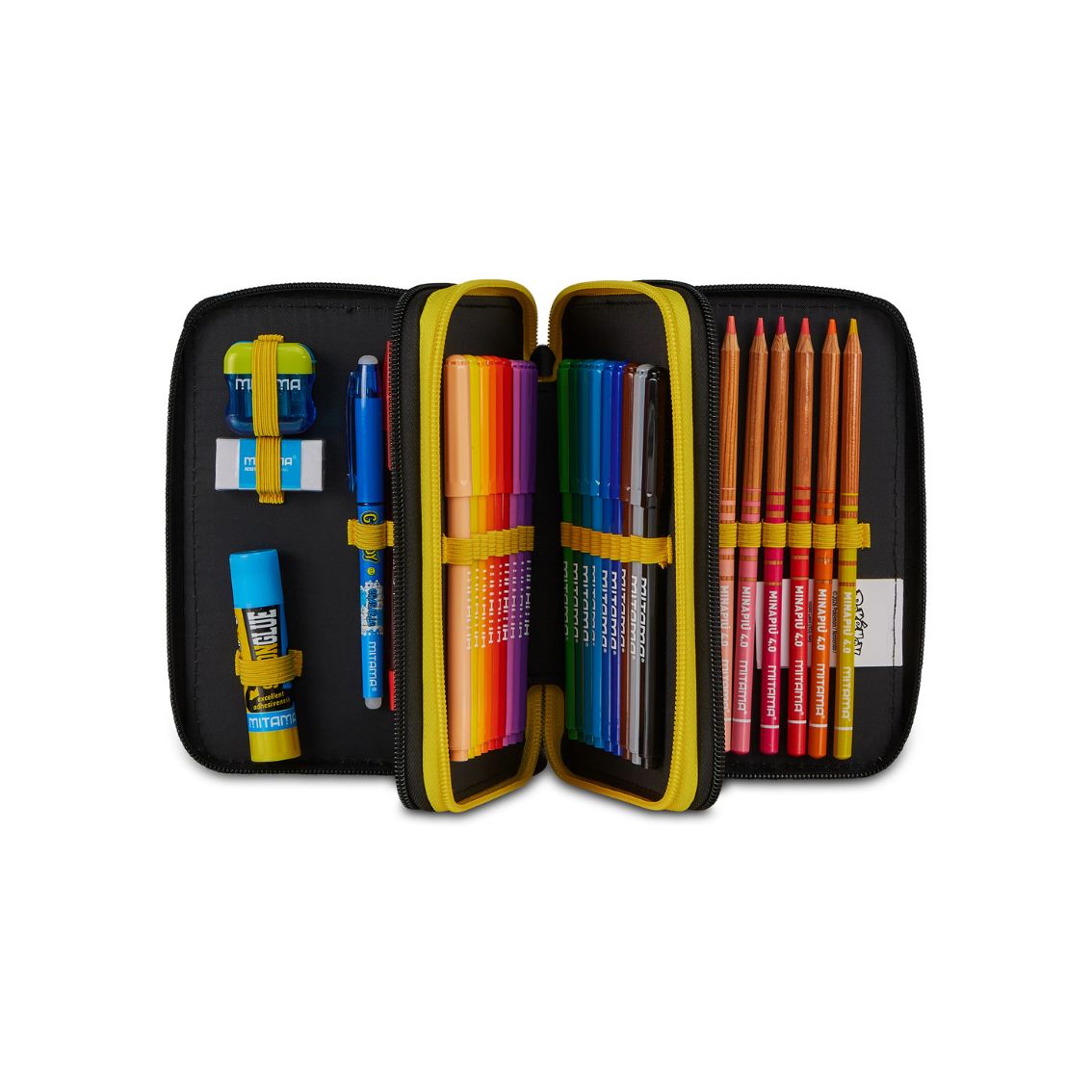 Astuccio 3 Zip Pokémon Completo - Astuccio Scuola Elementare