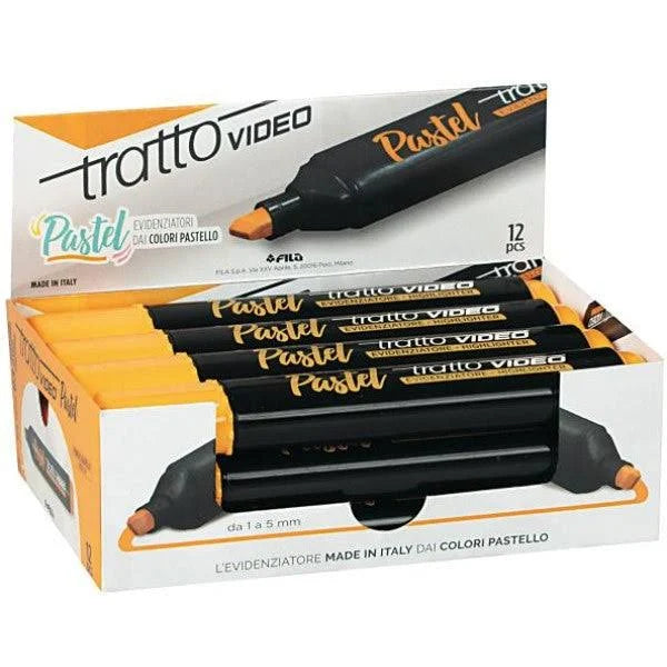 Evidenziatore Pastel Arancio Albicocca – Colore Soft e Scrittura Fluida