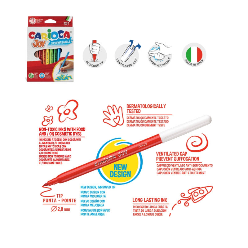 Valigia da Viaggio 30 Pennarelli + Album da Colorare – Set Creativo Portatile